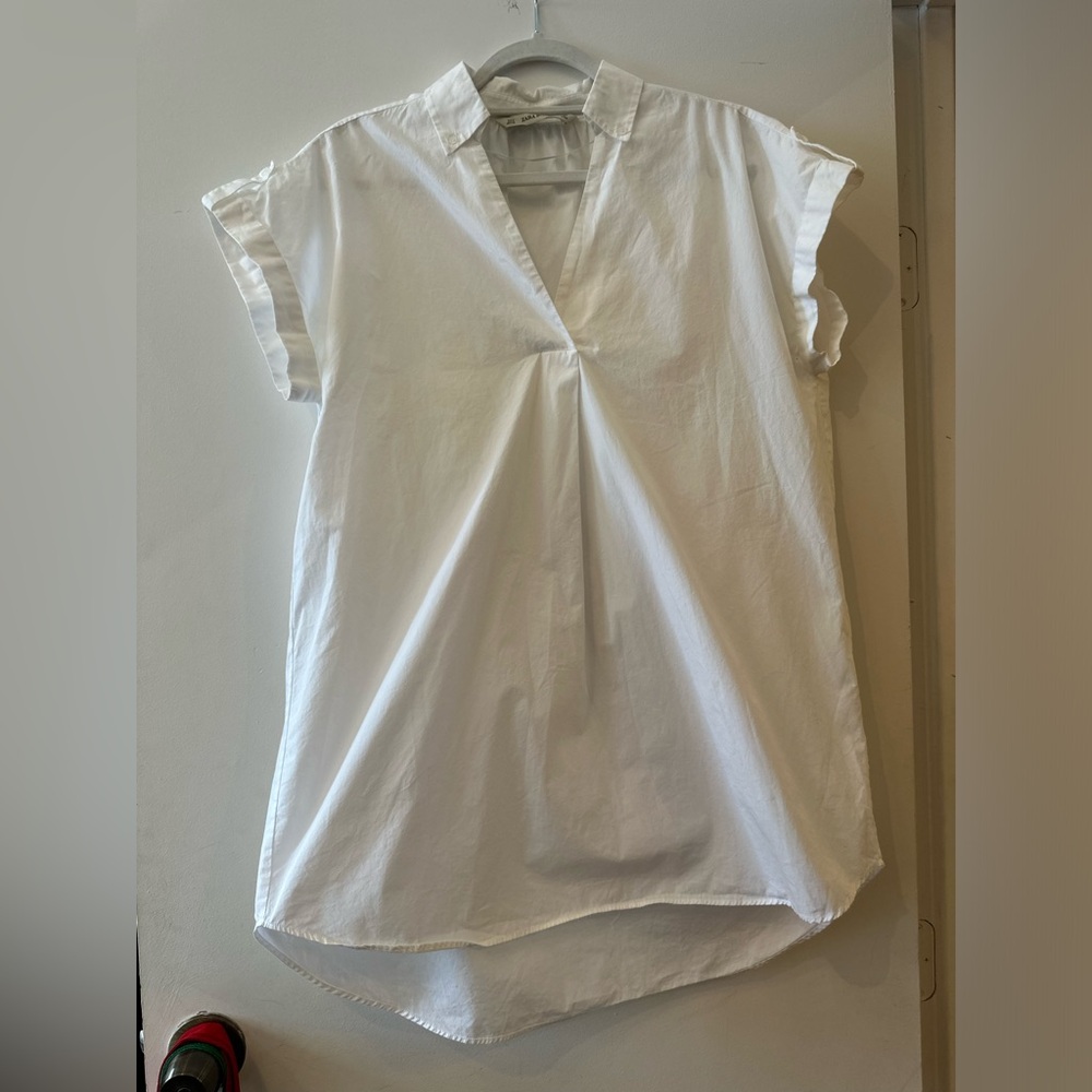 White Zara Tunic style top/dress